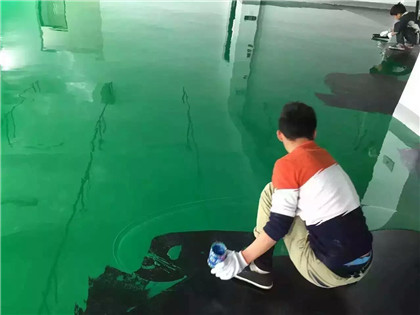 高阳下面给你一份环氧地坪漆施工的完整流程